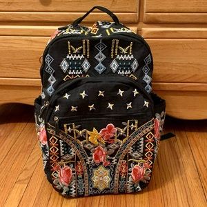 *Rare* JW Embroidered Full-Size Backpack, like-new